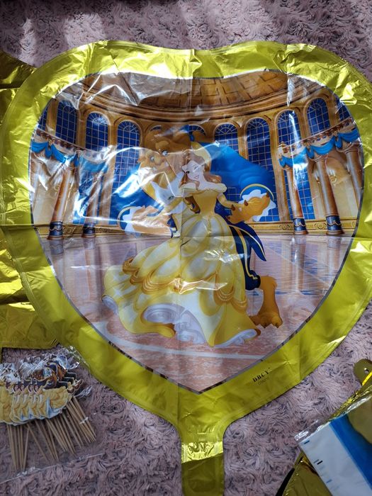 Рокля Бел/Красавицата и звяра+ парти артикули