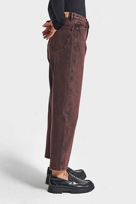 Хаки skater джинсы с высокой посадкой - Турция