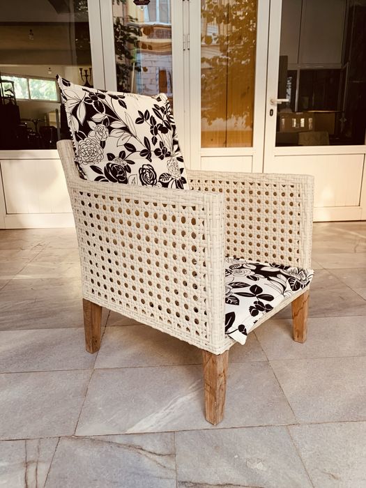 Ратаново градинско кресло