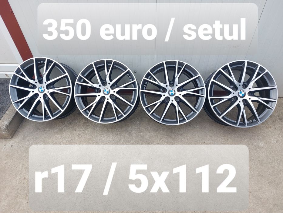Set jante aluminiu originale r17/ Bmw Vw Audi Skoda Seat / 5x112