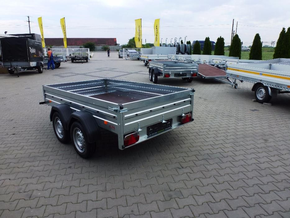 Remorca 2 axe 750 kg