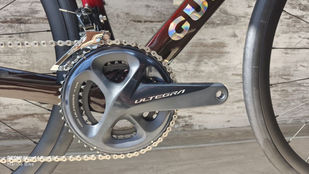 Карбонов шосеен велосипед Guerciotti Veloce S Ultegra Mix Velomann V30 | M (Пребоядисван)
