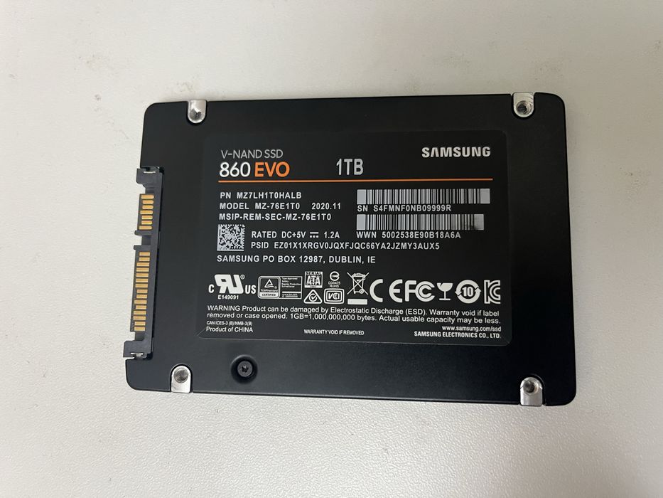 SSD Samsung 860 EVO 1TB