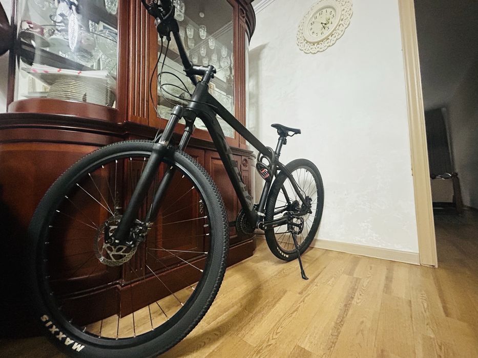 Велосипед ALPHA Mustang 7 HD 2025 черный.