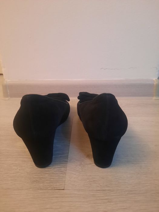 Туфли замш бір рет киілген