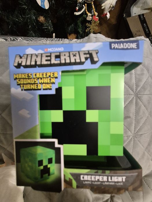 Нощна лампа Minecraft