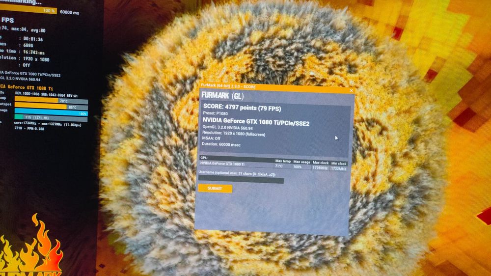 Placa video ROG STRIX GTX1080TI 11GB