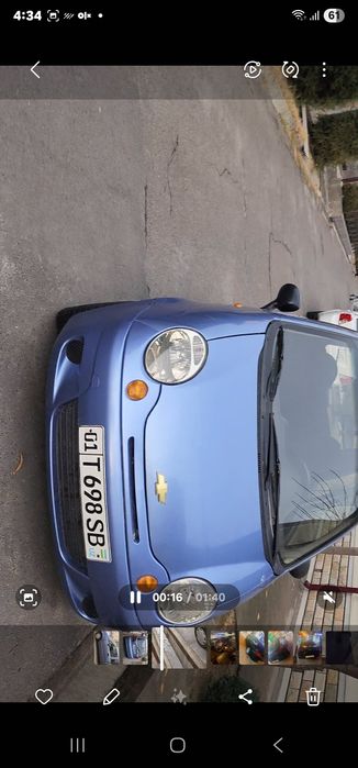 Матиз сотилади 2009 йил метан газ