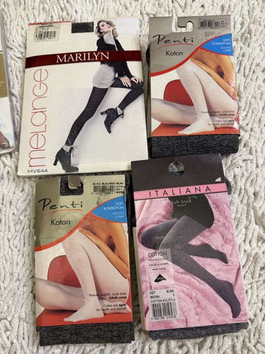 Колготки турция и италия. На размер S.