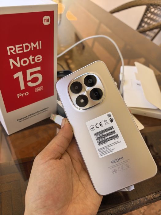 Redmi Note 15 Pro 5G в идеальном состояние, полном комплекте!