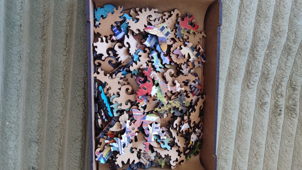 Деревянный пазл 125 деталей