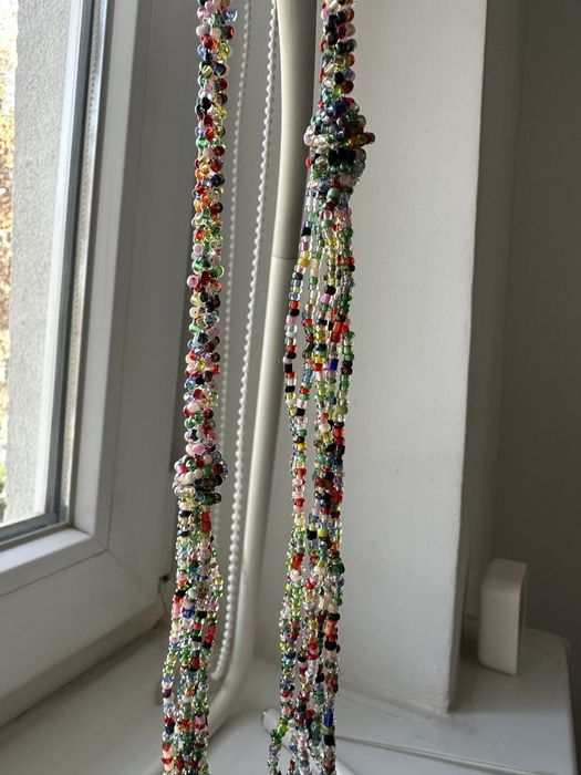 Бусы- украшение/ бисер/винтаж/ Чехословакия