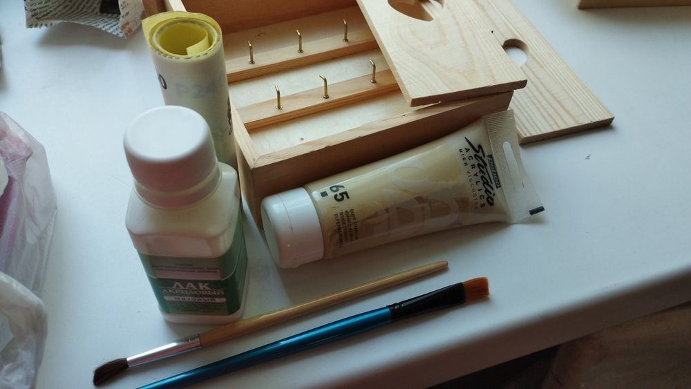 Деревянные ключницы для декупажа