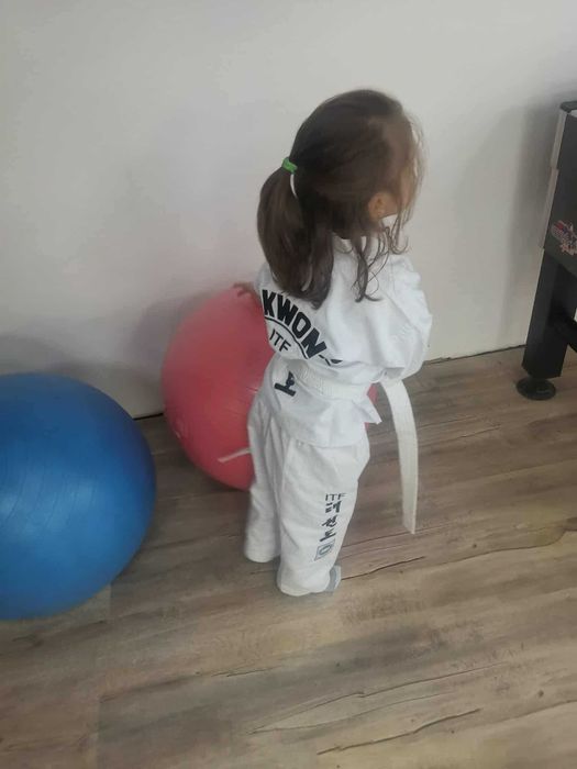 Детски добог кимоно таекуондо.ITF Taekwon-do 110 см