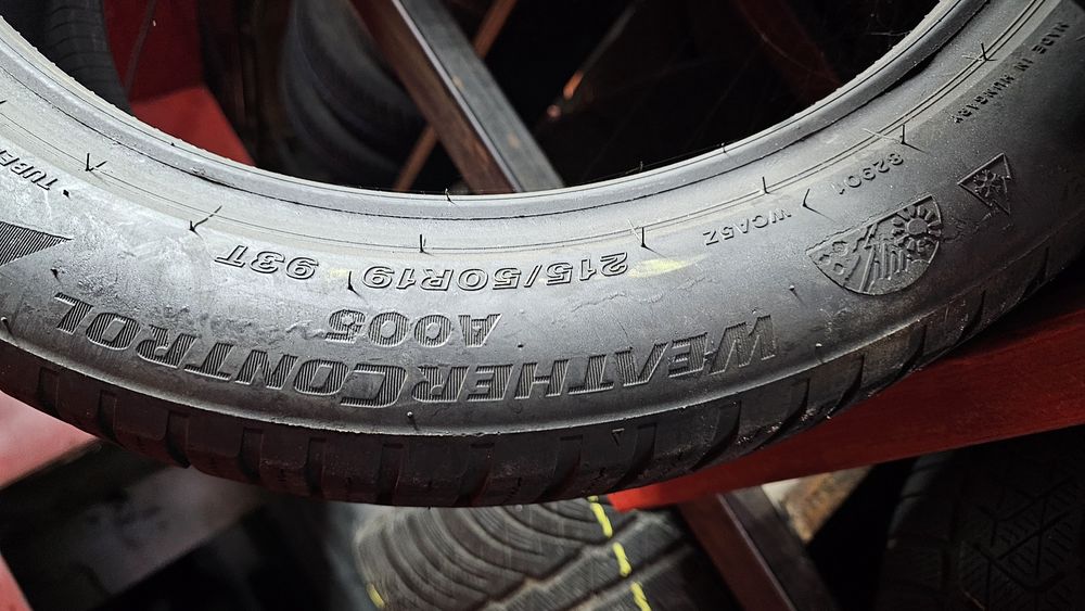 215 50 19 m+s bridgestone allseason