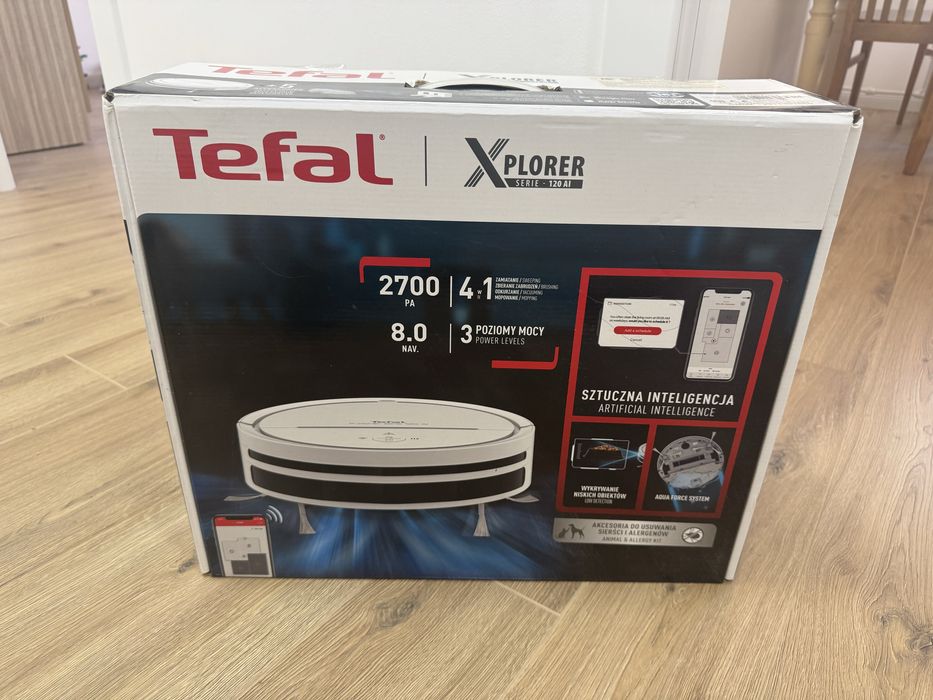 робот пылесос tefal xplorer