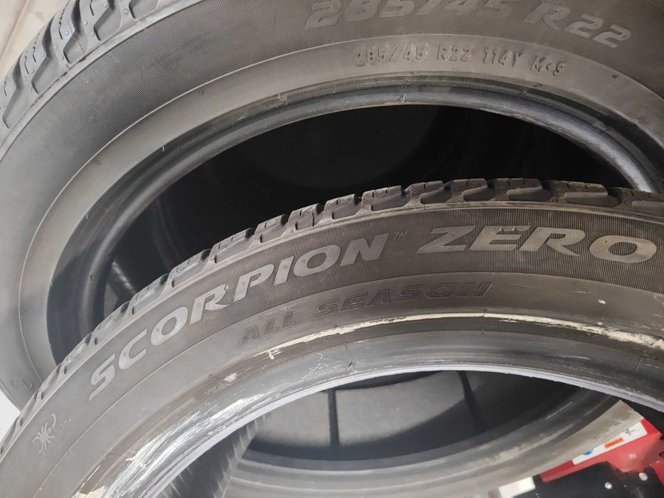 4бр. всесезонни гуми 285/45/22 Pirelli