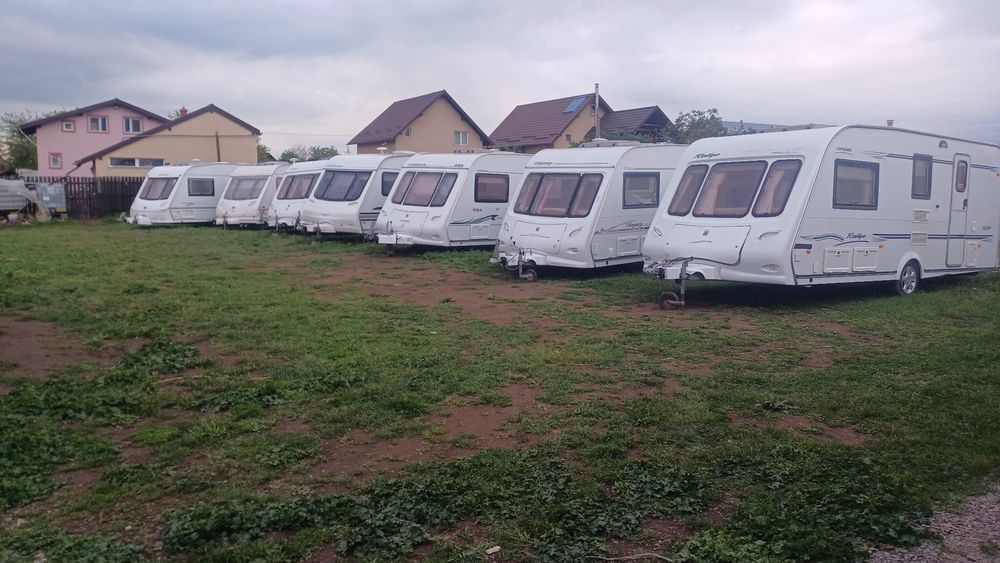 Vând rulote .un stoc de 15 buc  ,de la 2600e la 6oooe
