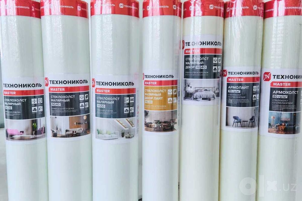 Стеклохолст ТЕХНОНИКОЛЬ Декор Лайт 40гр Россия махсулоти