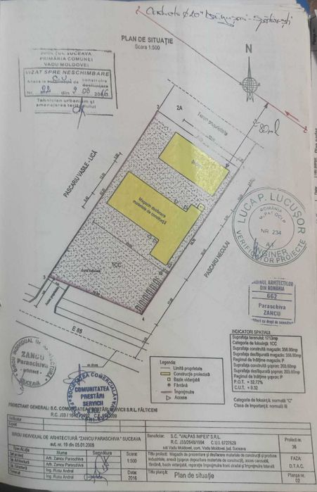 Spatiu comercial central Vadu Moldovei
