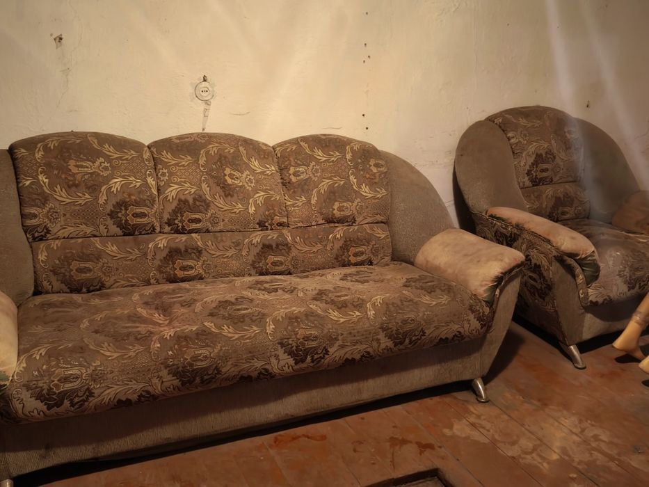 Диван с 2 креслами
