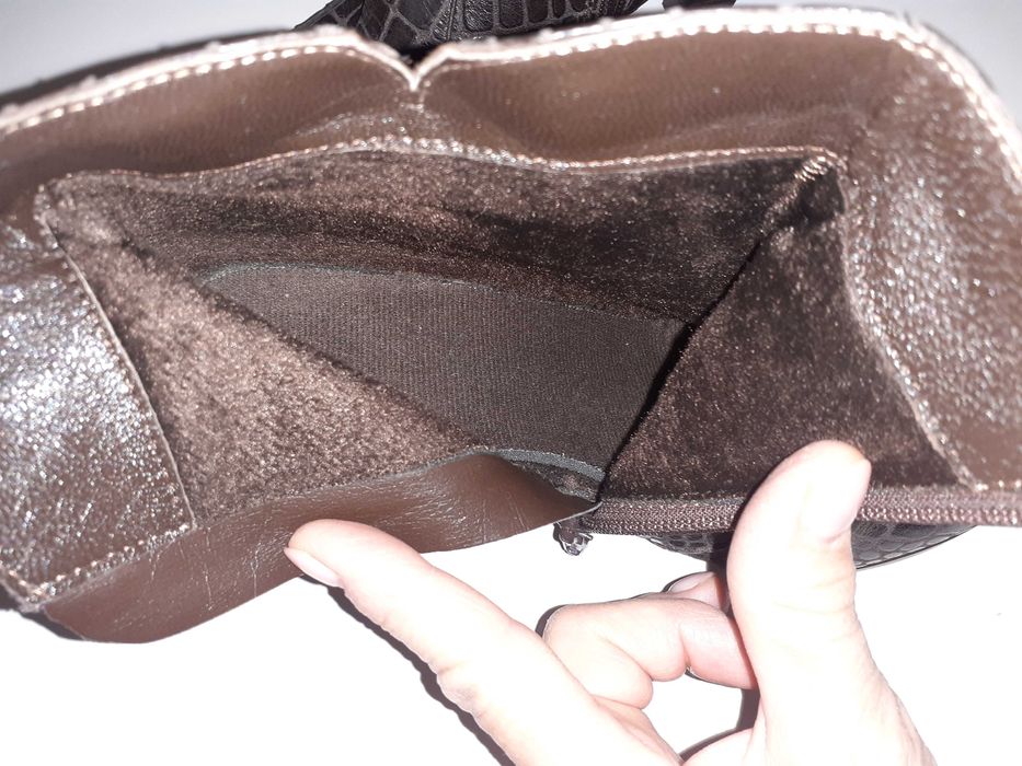 Дамски боти, топли и елегантни, естествена кожа, No38