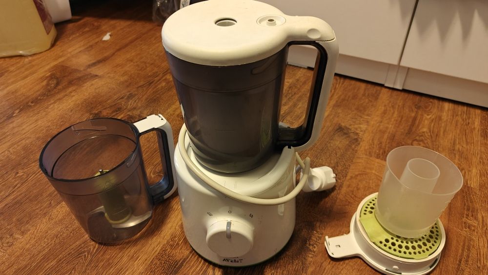 Philips Avent SCF 870 - Steamer și Blender pentru mâncare bebeluși