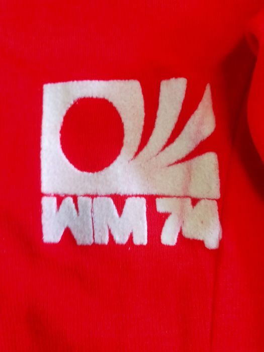 Bluza Vintage De Colectie  Campionatul Mondial 1974  Adidas Oficiala