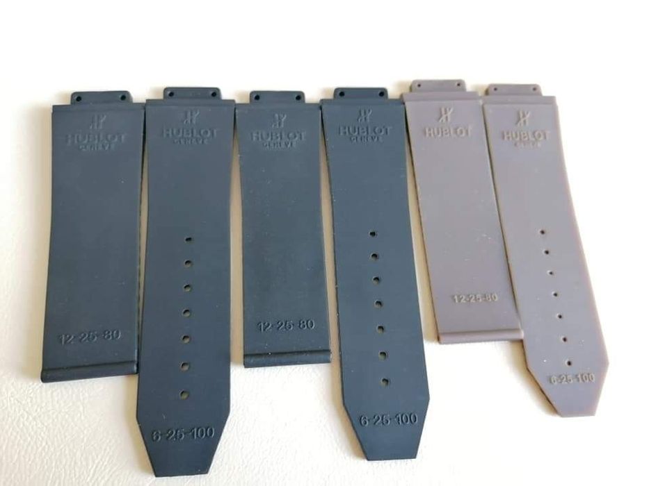 Curele H,ublot Silicon miros vanilie