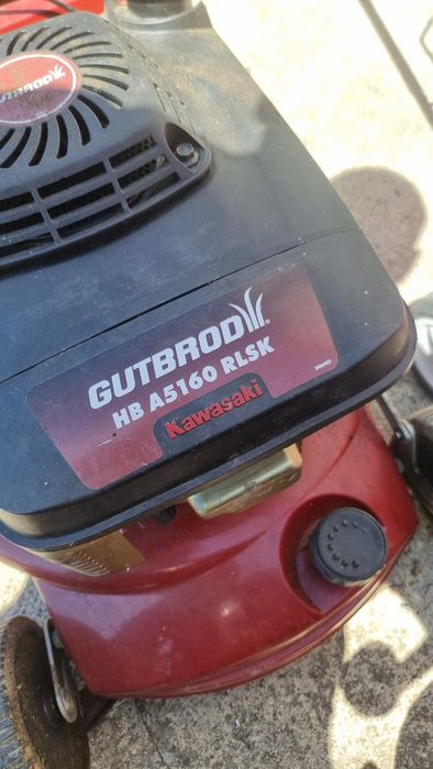 Coasă gazon,  (kawasaki) tractine spate pe manetă