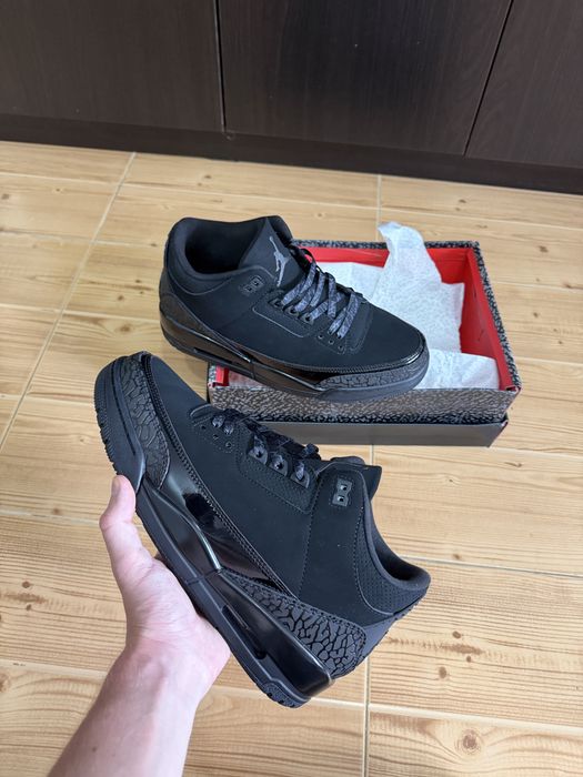 jordan 3 black cat