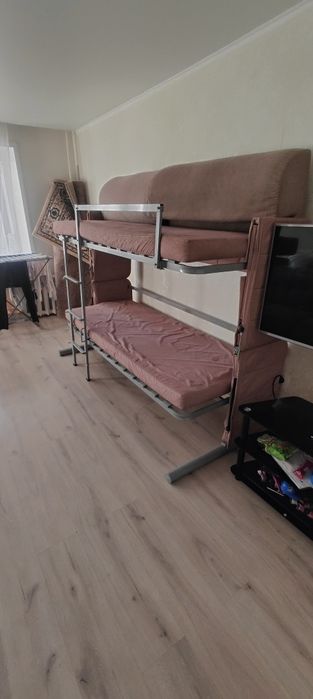 Диван  трансформер двух ярусная кровать
