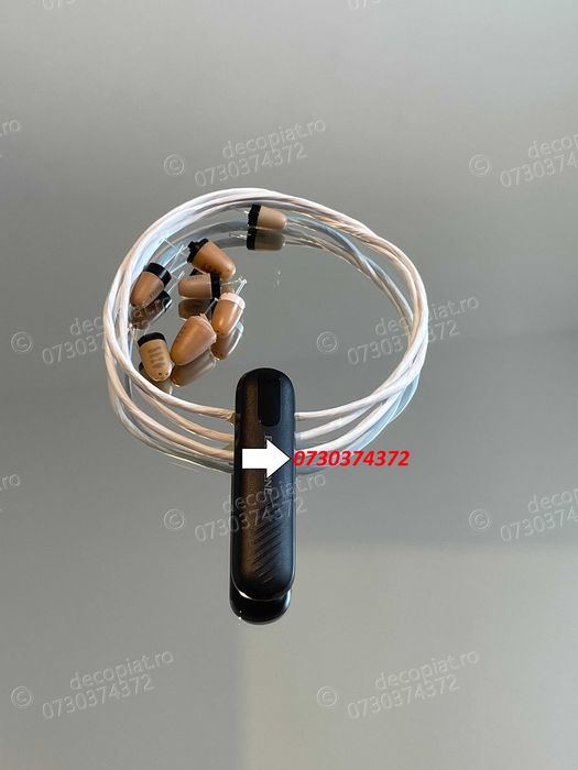 Micro Casca japoneza de copiat Sistem Colier Bluetooth nedetectabil