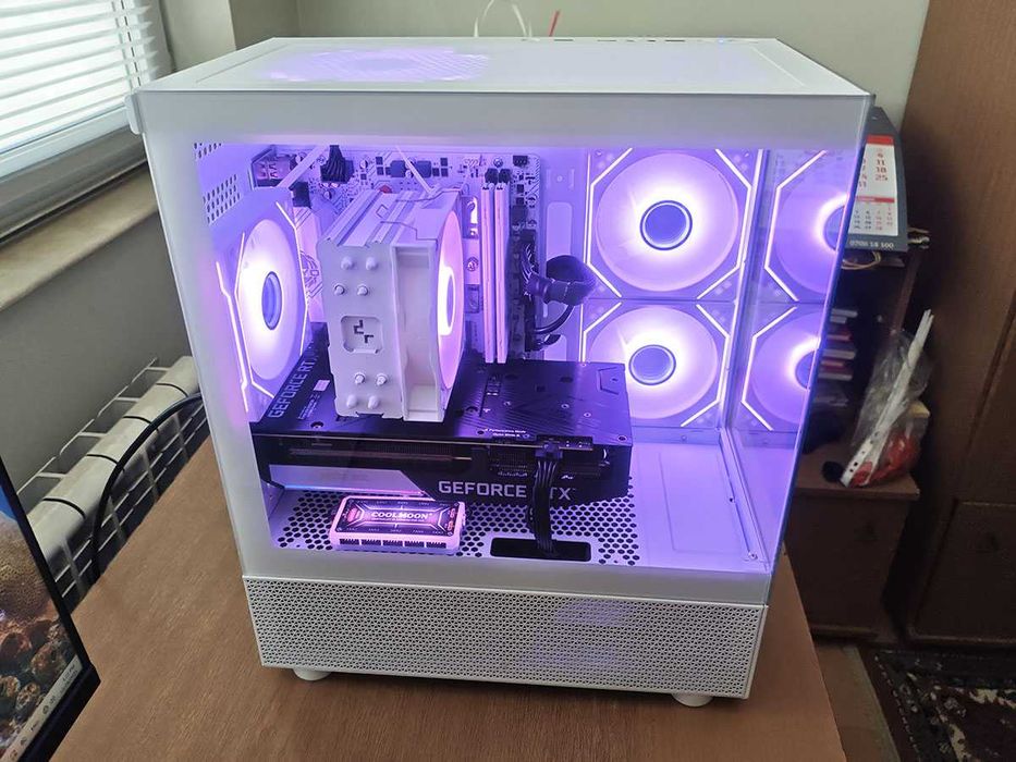Геймърски компютър, Rtx 3060Ti, Ryzen 5600x, 32gb Ram, 1tb Nvme ssd