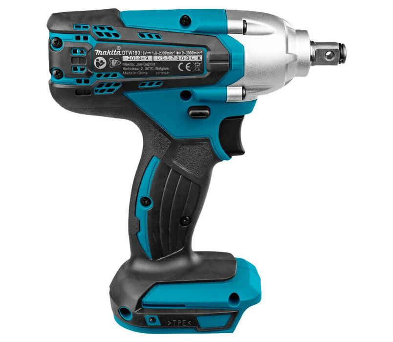 аккумуляторном гайковерте Makita DTW190Z