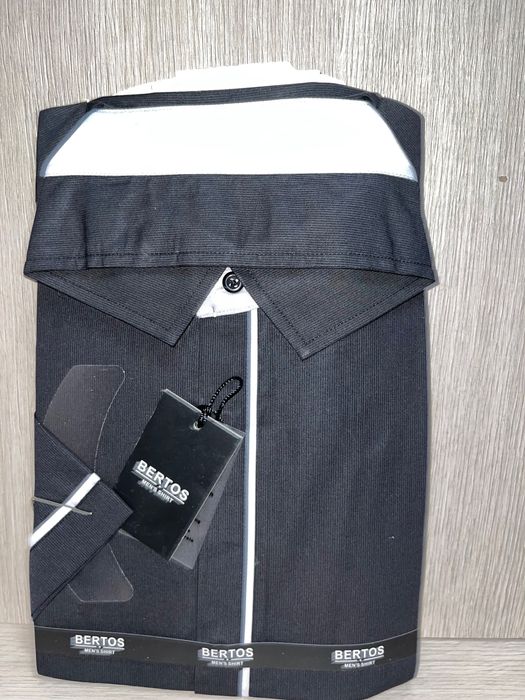 Рубашка, черная, размер М