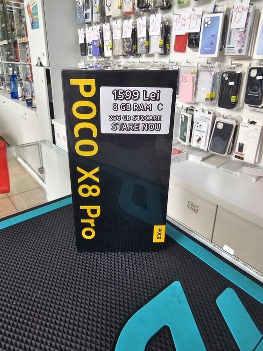 Poco X8 Pro, 8 /256 GB, Sigilat, Garanție
