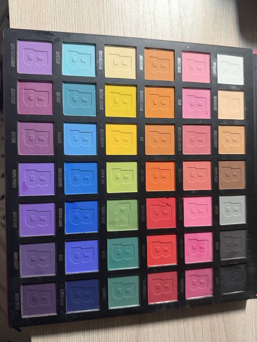 Профессиональные  тени bright matte 42colour