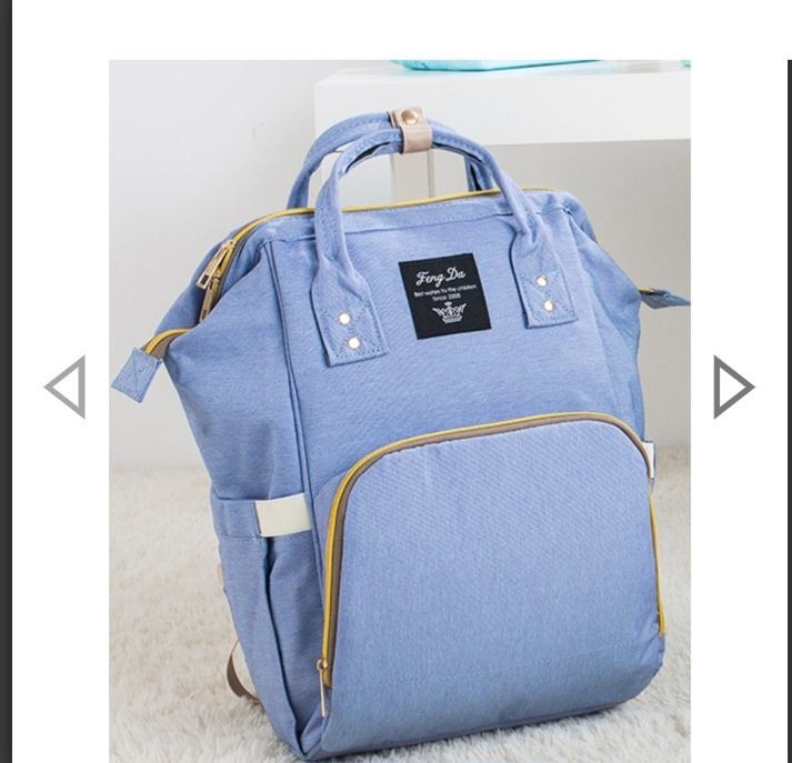 Раница за детски аксесоари и принадлежности с повивалник