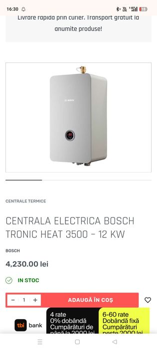 Centrală electrică Bosch