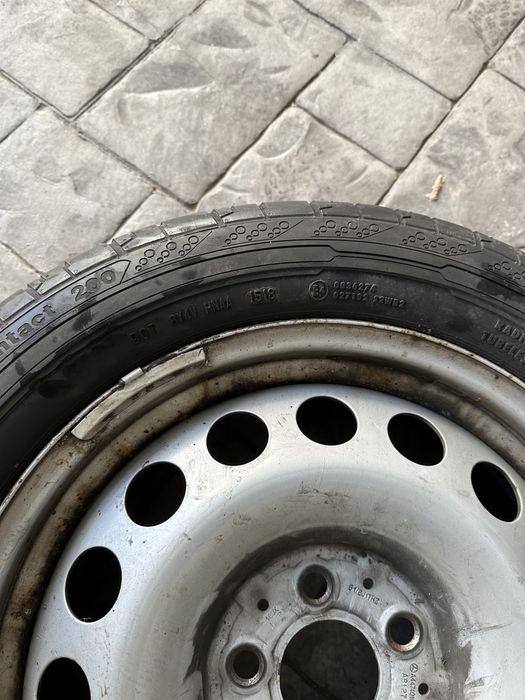 Set jante anvelope vara Mercedes VIto ContiVanContact 200 225/55 R17