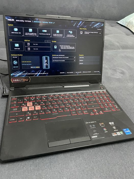 Asus tuf gaming 144hz