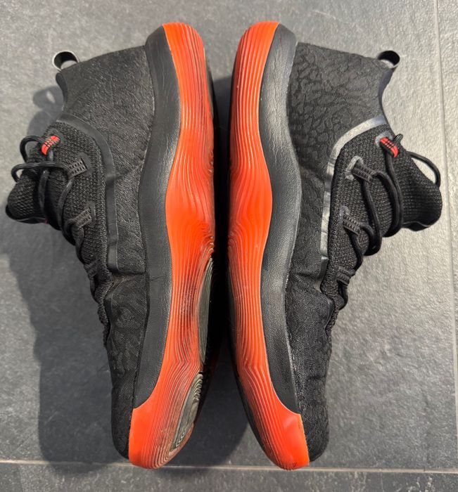 Маратонки Air Jordan Super Fly Low “Black Infrared” - 45 номер