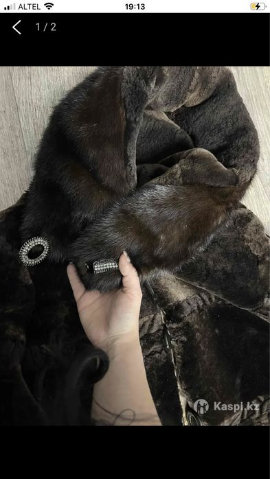 Шкба мутон капюшлн норка