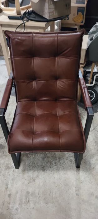 4x Scaune din piele de la Olanda
