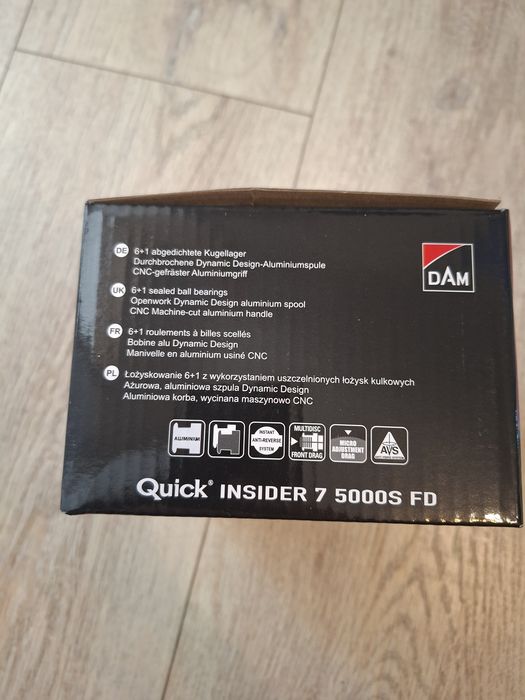 De vanzare 2 mulinete Dam Quick Insider 7 5000S