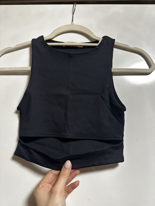 Черен потник PullandBear, размер ХС