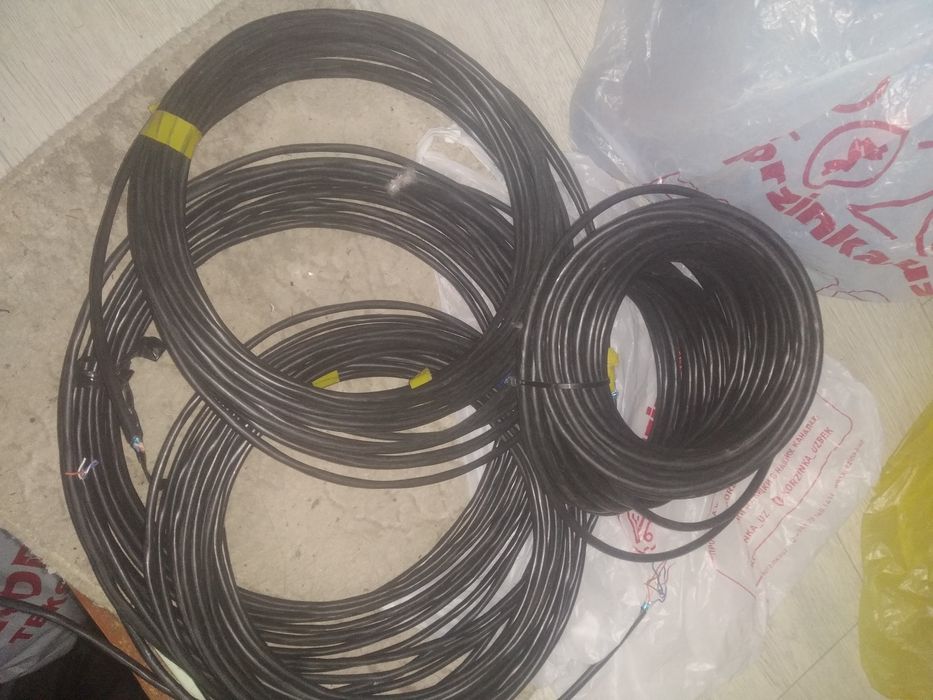 Куски кабеля, медный.