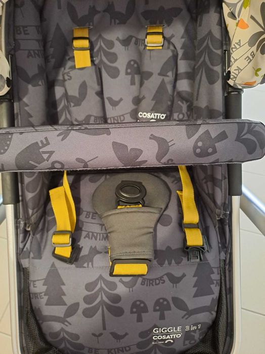 Количка cosatto Giggle 3 , NATURE TRAIL - Бебешка количка 3 в 1