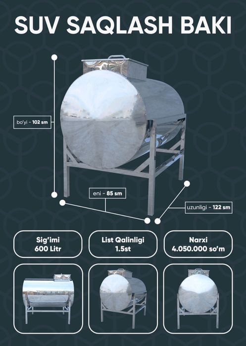 Nerjaveyka suv baklari